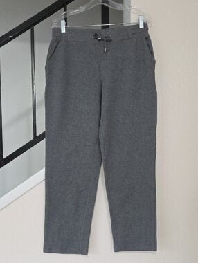 Time and Tru Gray Cozy Drawstring Sweatpants Size M